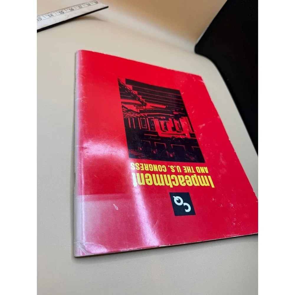 VTG 1974 Congressional‎ Quarterly Publication Impeachment and the U.S. Congress